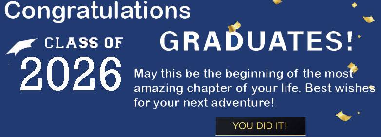 G raduation Banner